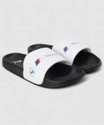 PUMA Bmw Mms Logo Leadcat 2.0 Men Slides (White , 7)