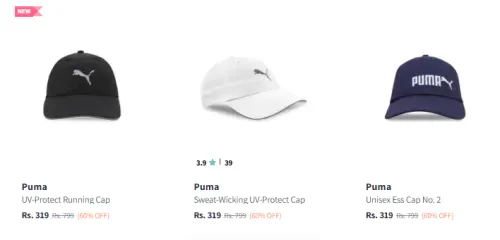 Image of Puma cap Flat 60% Discount