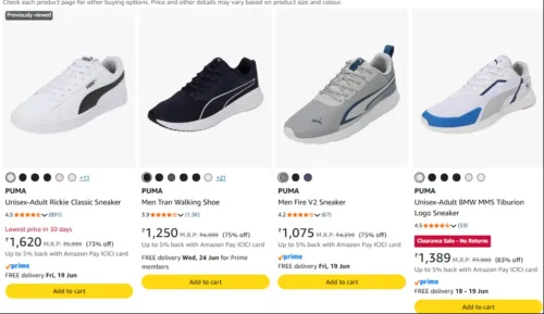 Image of PUMA Classic Sneakers Upto 83% Off 