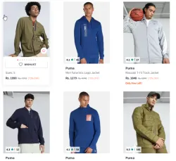 Puma Clothes up to 73% Discount