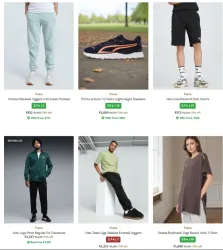 Puma Clothing & Footwear Up to 75% Discount 