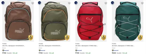 Image of PUMA Laptop Bags at minimum 71% Discount