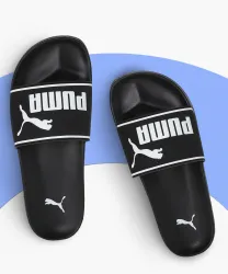 PUMA Leadcat 2.0 Men Slides (Black , 9)