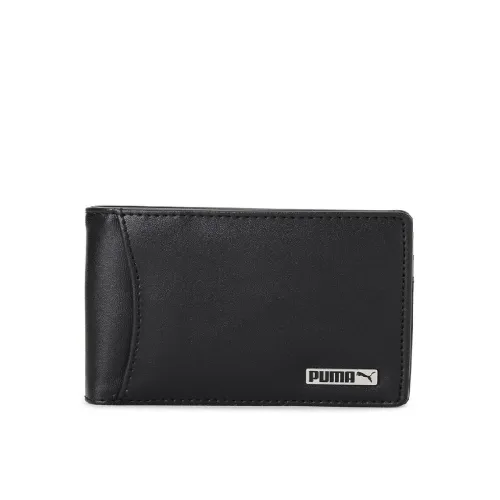Image of Puma Men Black Two Fold Core Wallet