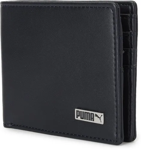 Image of PUMA Men Blue Artificial Leather Wallet