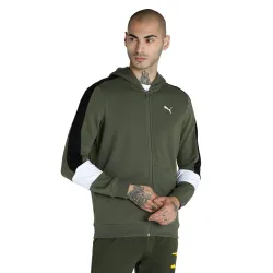 Puma Men Cotton Blend Standard Length Jacket