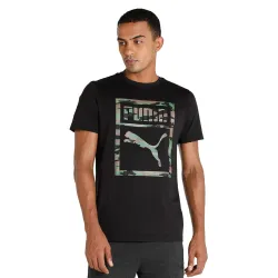 Puma Men Cotton Printed Slim Fit T-Shirt
