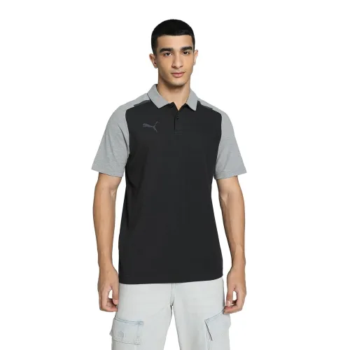 Image of Puma Men Cotton Solid Regular Fit T-Shirt