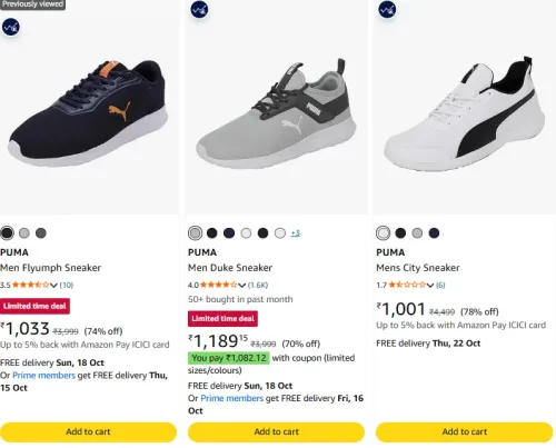 Image of Puma Men Flytrap Sneaker at minimum 70% Discount