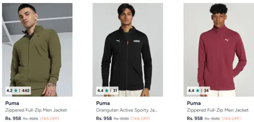Image of PUMA Men's Jacket Up to 74% Discount