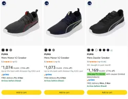 Puma Men Manor Sneaker at minimum 70% Discount
