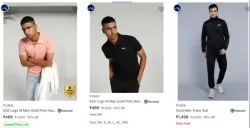Puma Mens Clothing at minimum 70% Discount