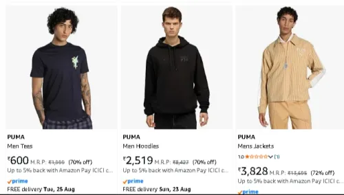 Image of Puma Men's Clothing up to 72% Discount