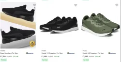 Puma Men's Footwears up to 70% Discount