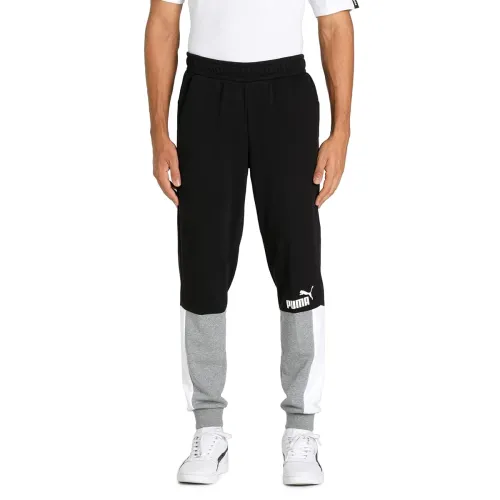 Image of Puma Men's Mid Rise Regular Track Pants