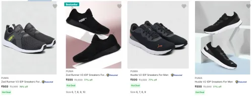 Image of Puma Men's Shoes at 77% Discount