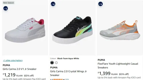 Image of Puma Men's Shoes at minimum 60% Discount