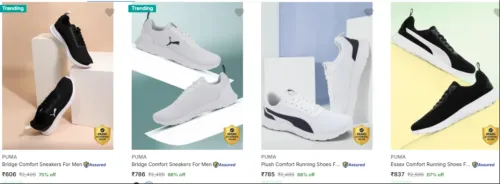 Image of Puma Men's Shoes Starting at ₹606