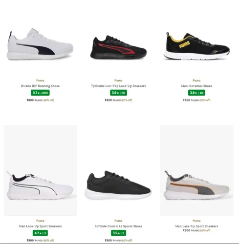 Image of Puma Men's Shoes up to 80% Discount