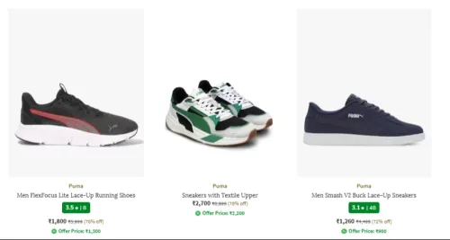 Image of Puma men's shoes up to 72% Discount 