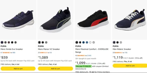 Image of PUMA Men's Shoes Up to 75% Discount