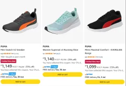 Puma Mens Sneaker Upto 75% Discount