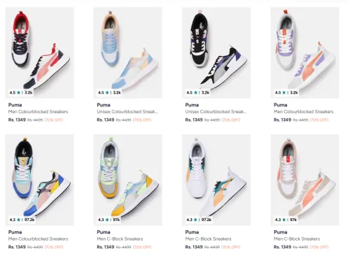 Image of Puma Men's Sneakers up to 70% Discount