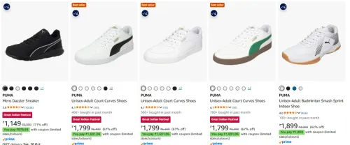Image of Puma Men's Sneakers up to 70% Discount