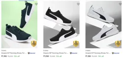 Puma Men’s Sports Shoes Upto 75% Discount