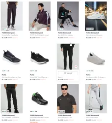 Puma Men Shoes & Clothing Flat 70% Discount