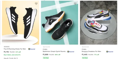 Image of Puma Men Shoes Minimum 65% Discount