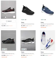 Puma Men Shoes Minimum 70% Discount
