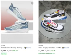 Puma Men Shoes Minimum 70% Discount