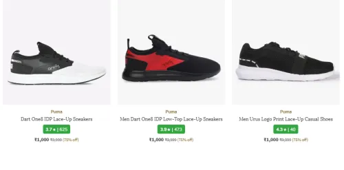 Image of Puma Men Shoes up to 75% Discount