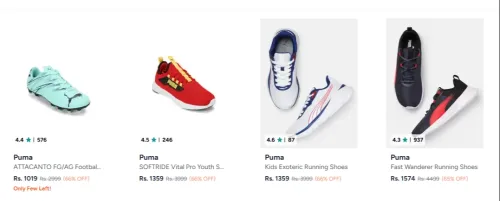 Image of Puma men Shoes upto 66% discount