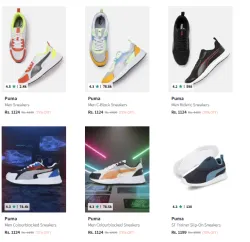 Puma Mens Shoes upto 75% Discount