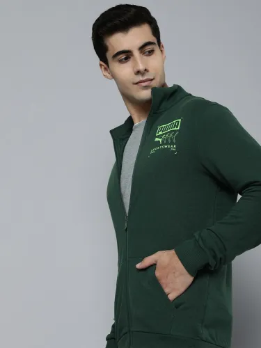 Image of PUMA Men Solid Sports Jacket