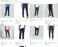 Puma Men track pants at 73% Discount