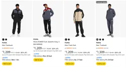 Puma Men Tracksuit up to 80% Discount