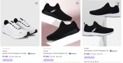 Puma Men’s Casual Shoes at 67% Discount