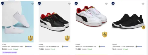 Image of PUMA Men’s Casual Shoes at minimum 71% Discount