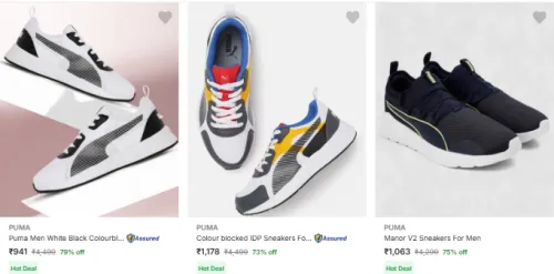 Image of Puma Men’s Casual Shoes @ Minimum 70% Discount | Starting ₹941