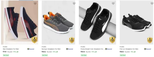 Image of Puma Men’s Casual Shoes upto 77% Discount