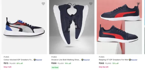 Image of Puma Men’s Casual Shoes upto 81% Discount