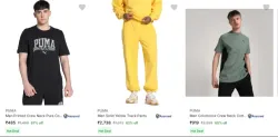 Puma Mens Clothing at minimum 67% Discount