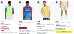 Puma Mens Clothing at minimum 75% Discount