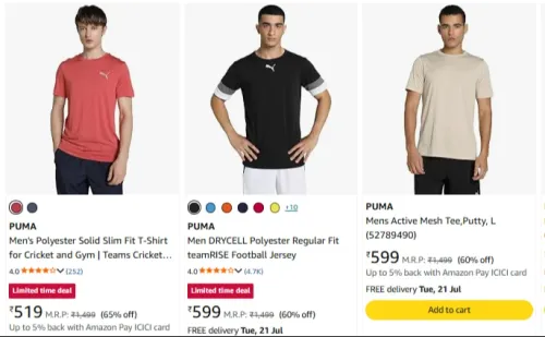 Image of Puma Men's Clothing up to 65% Discount