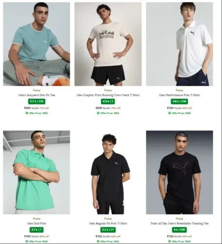 Image of Puma Men's Clothing up to 70% Discount