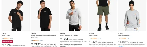 Image of Puma Men's Clothing up to 75% Discount