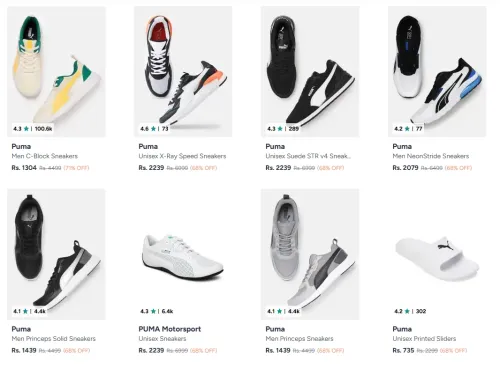 Image of Puma Men's Footwears up to 70% Discount